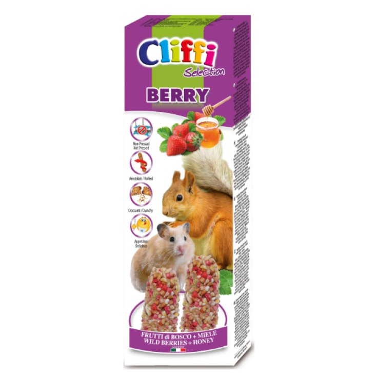 Sticks Criceti E Scoiattoli Berry Cliffi Selection 110g
