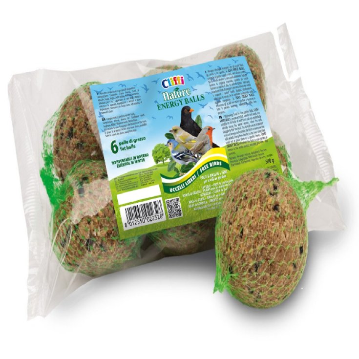 Palle di Grasso Energy Balls Cliffi Nature 6x90g