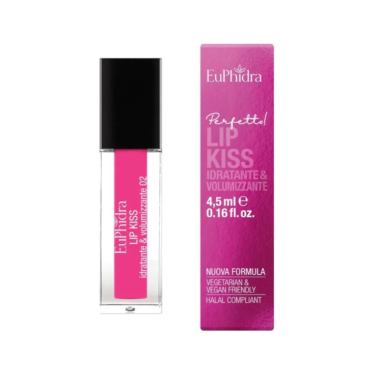 Lip Kiss Gloss&nbsp;Idratante & Volumizzante 02 Euphidra 4,5ml