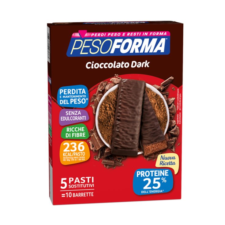 Barrette Cioccolato Dark Pesoforma&reg;