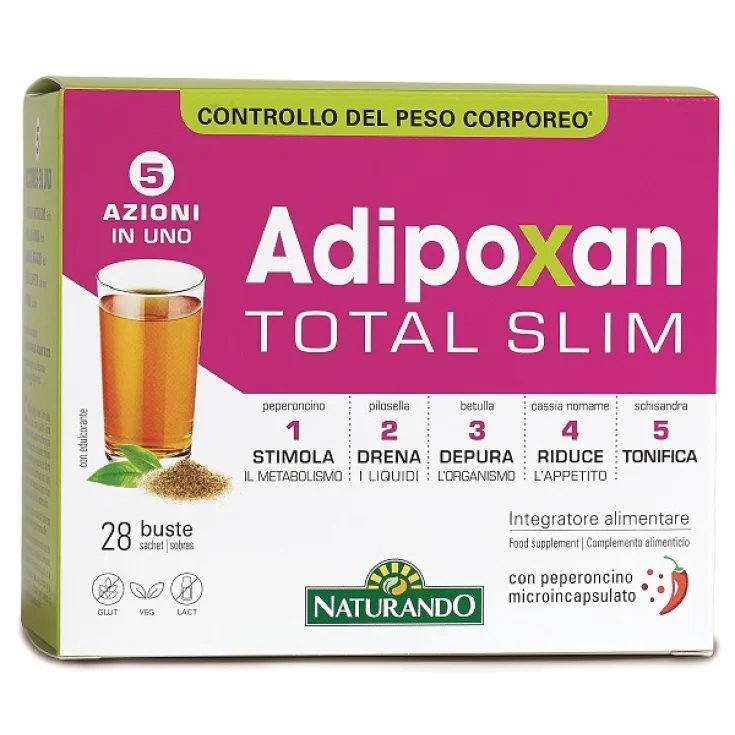 Adipoxan TOTAL SLIM NATURANDO 28 Bustine