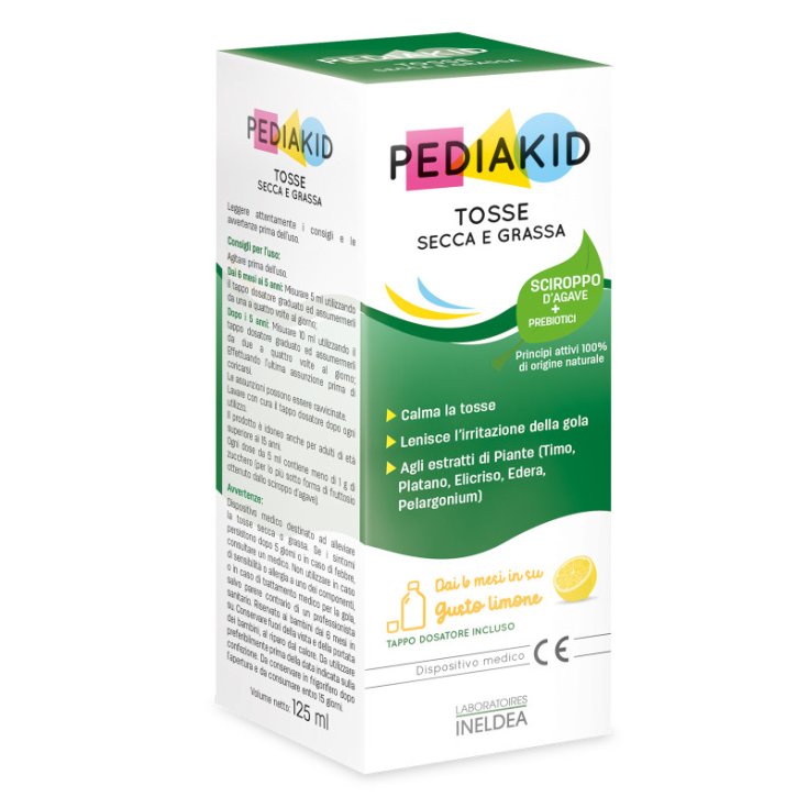 Pediakid&reg; Tosse Secca/Grassa 125ml