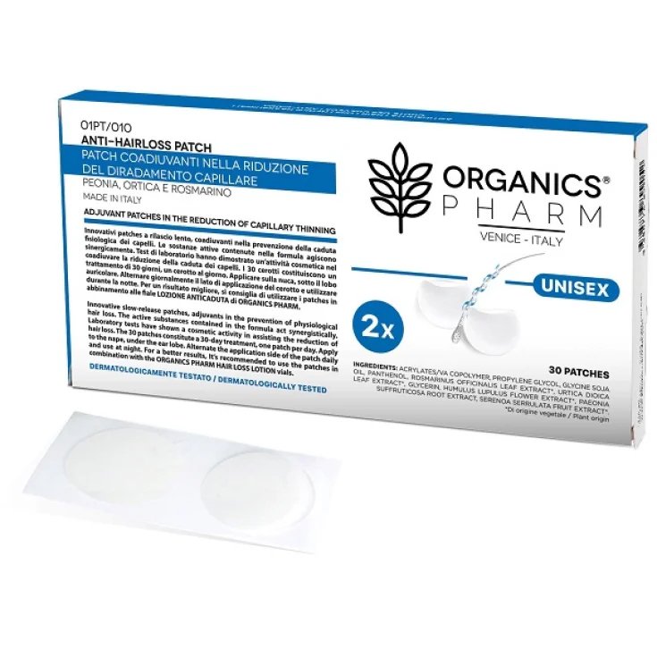 Anti-Hairloss Patch Organics&reg; Pharm 30 Pezzi