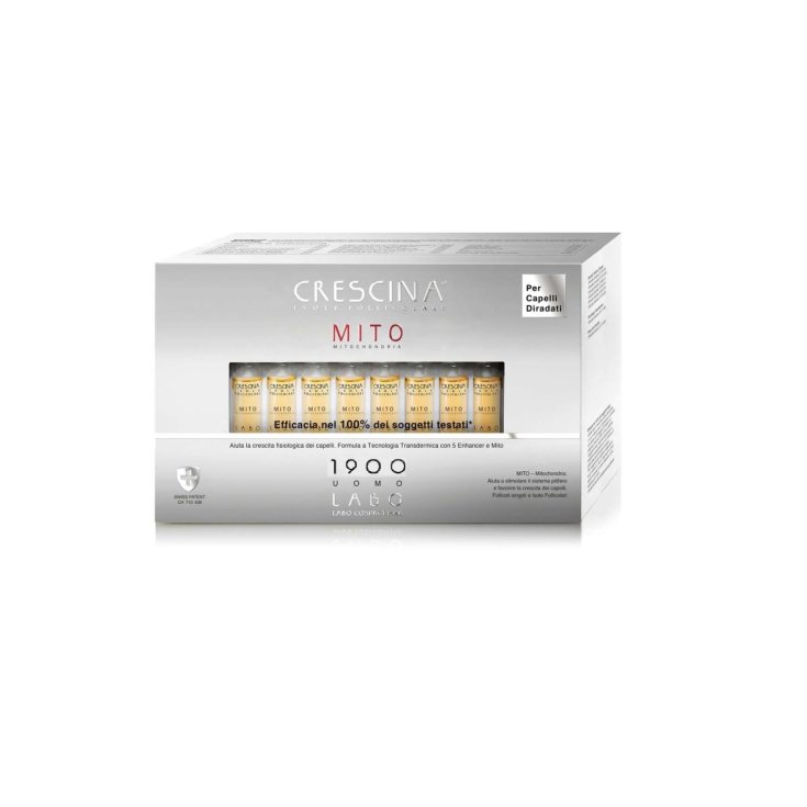Crescina Isole Follicolari Mito 1900 Uomo Labo 40 Fiale