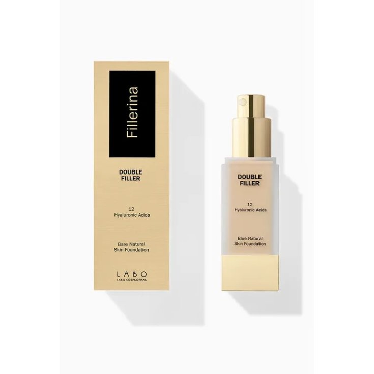 Fillerina Double Filler Bare Natural Skin Foundation 105 Medium Cool Labo 30ml
