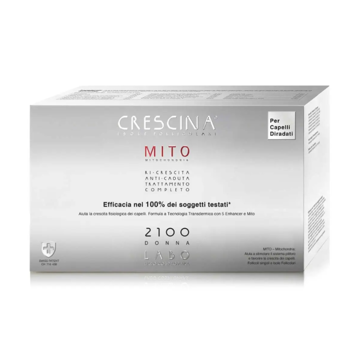 Crescina Isole Follicolari Mito 2100 Donna Labo 20+20 Fiale