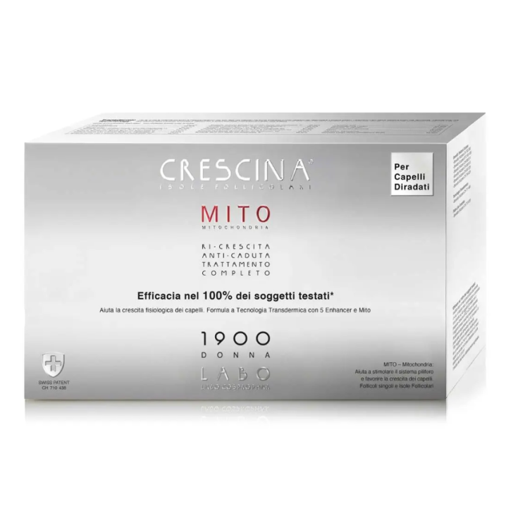 Crescina Isole Follicolari Mito 1900 Donna Labo 20 Fiale