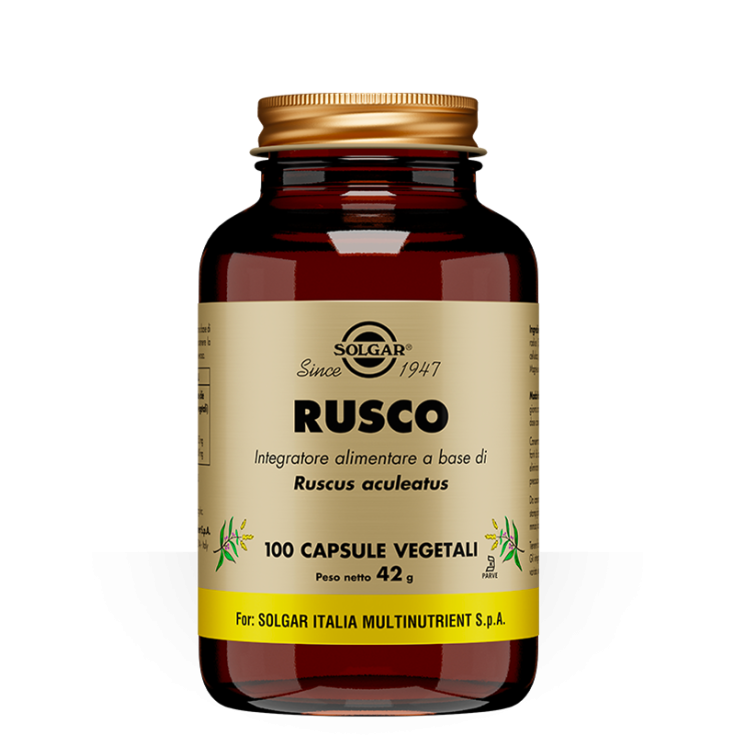 RUSCO SOLAGAR&reg; 100 Capsule Vegetali