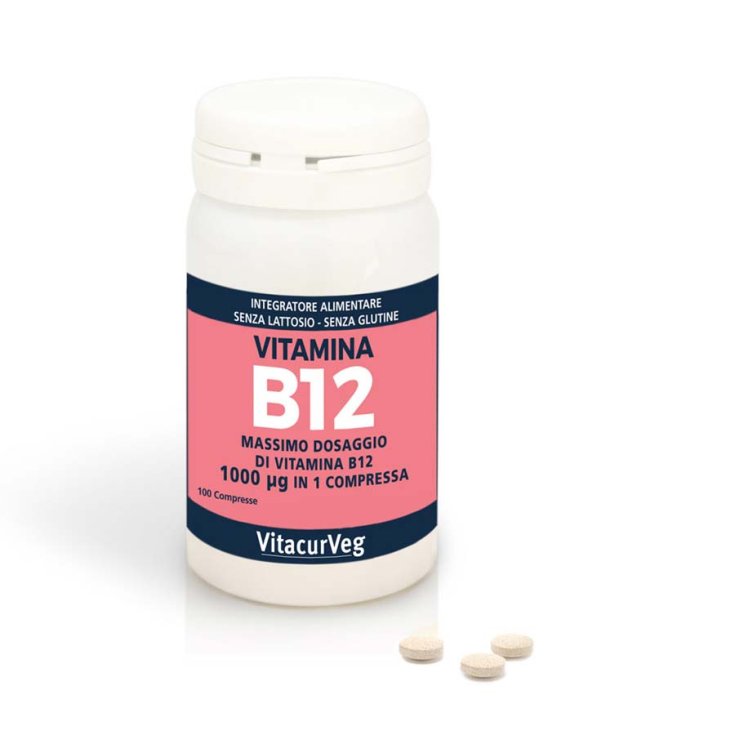VitacurVeg Vitamina B12 100 Compresse VitacurVeg Vitamina B12 100 Compresse