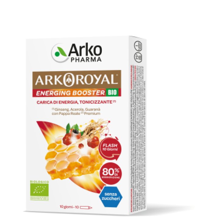 Arkoroyal Energing Booster ArkoPharma 10 Flaconcini