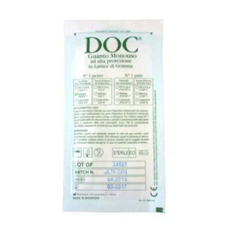 Guanto Chirurgico In Lattice 8,5 Doc 1 Paio