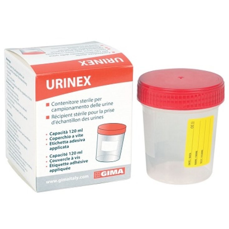 CONTENITORE URINA 120ML - Confezione da 100 Pezzi