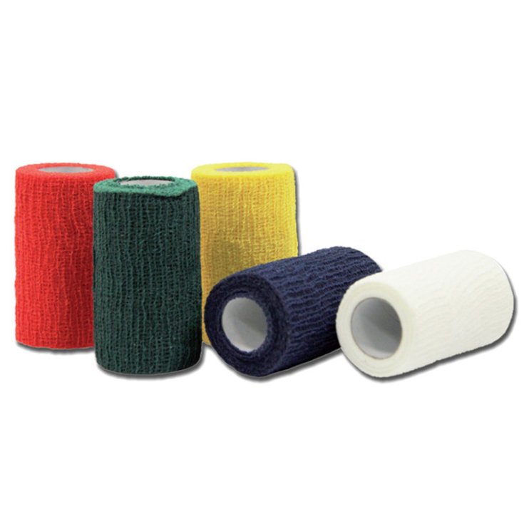Benda Elastica Coesiva 4mx10cm Verde 10 Pezzi