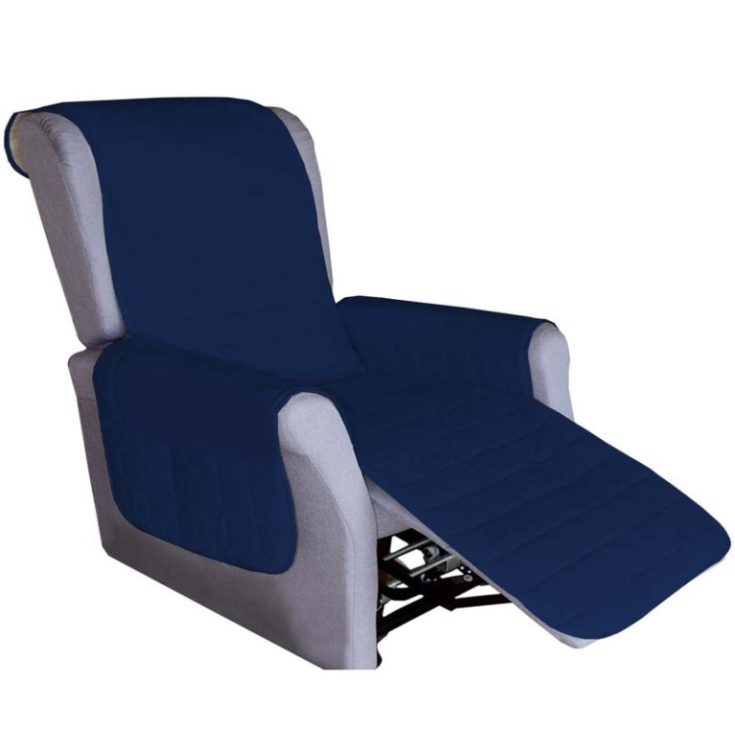 Copripoltrona Per Poltrone Reclinabili Blu GIMA 1 Pezzo