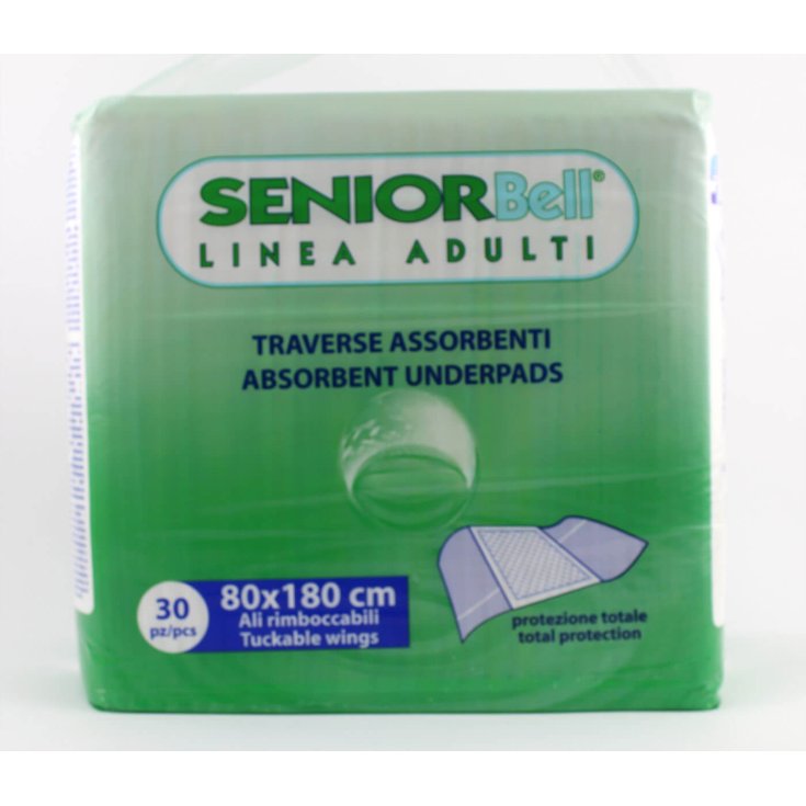 Traverse Assorbenti 80x180cm SeniorBell 30 Pezzi
