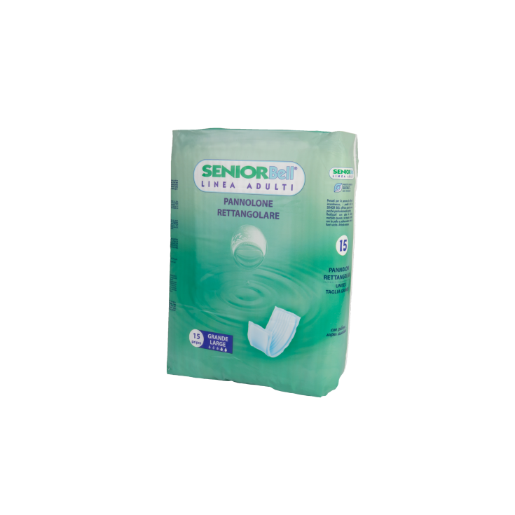 Pannolone Rettangolare Per Adulti SeniorBell 15 Pezzi