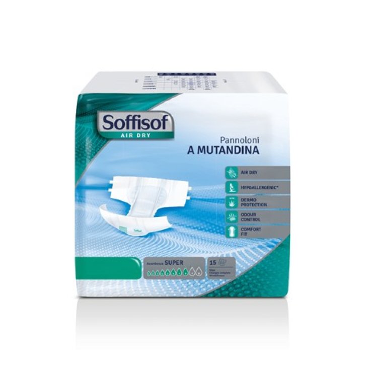 Pannolone a Mutandina Super Tg.L Soffisof Air Dry 15 Pezzi