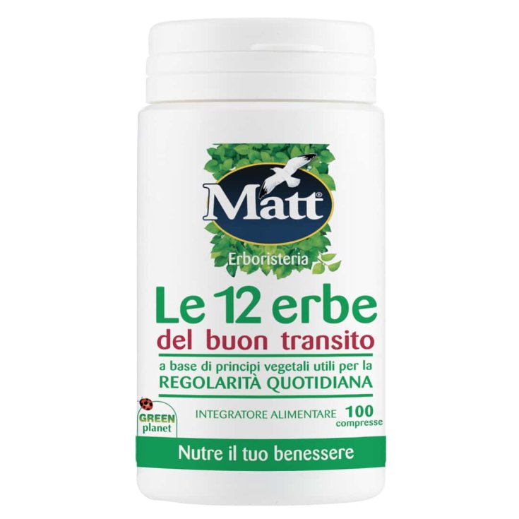 Le 12 Erbe Matt Erboristeria 100 Compresse