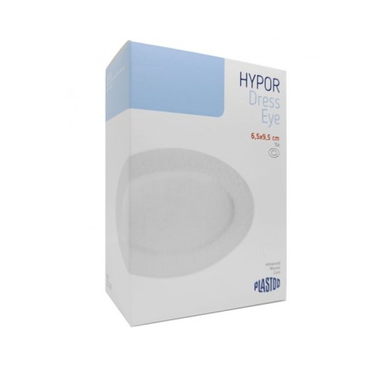Hypor Dress Eye&nbsp;6,5x9,5cm Benda Oculare Plastod 10 Pezzi