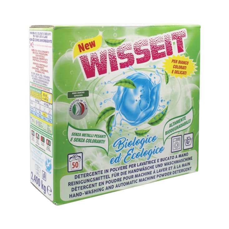 WISSEIT Detergente Bucato In Polvere 50 Lavaggi