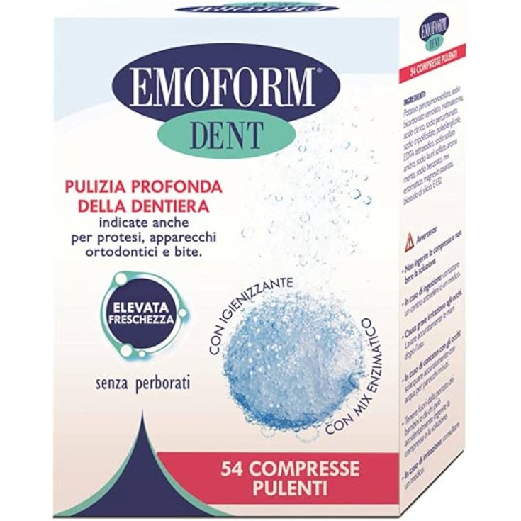 Pulizia Profonda EMOFORM DENT 54 Compresse Pulenti
