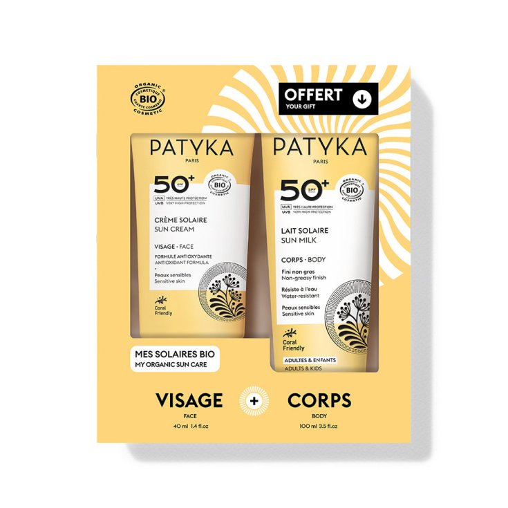 Sun Duo Spf50 Viso & Corpo Patyka Cofanetto 2023