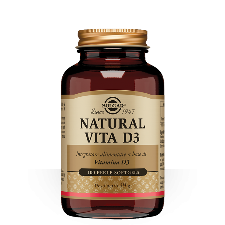 NATURAL VITA D3 SOLGAR&reg; 100 Perle