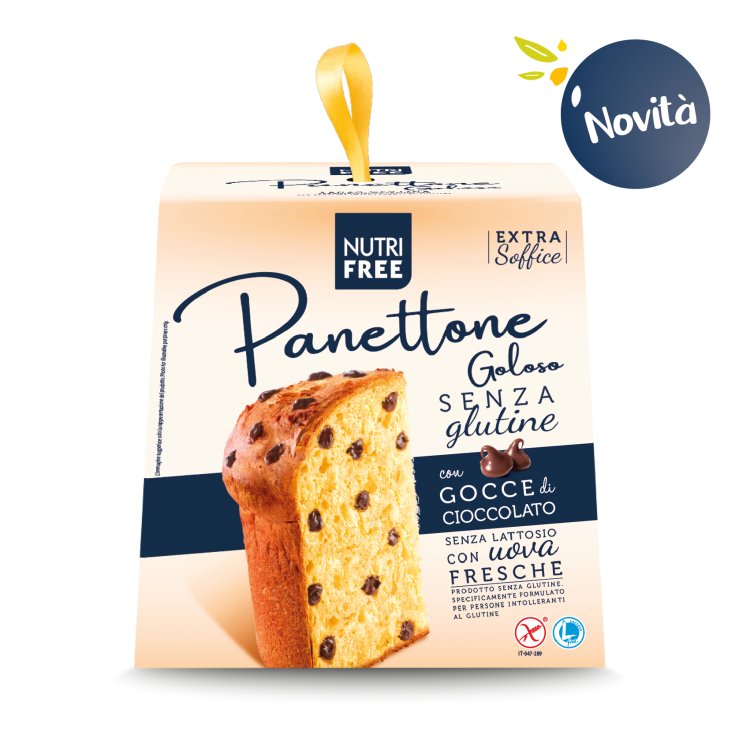 Panettone Goloso con Gocce di Cioccolato NutriFree 600g