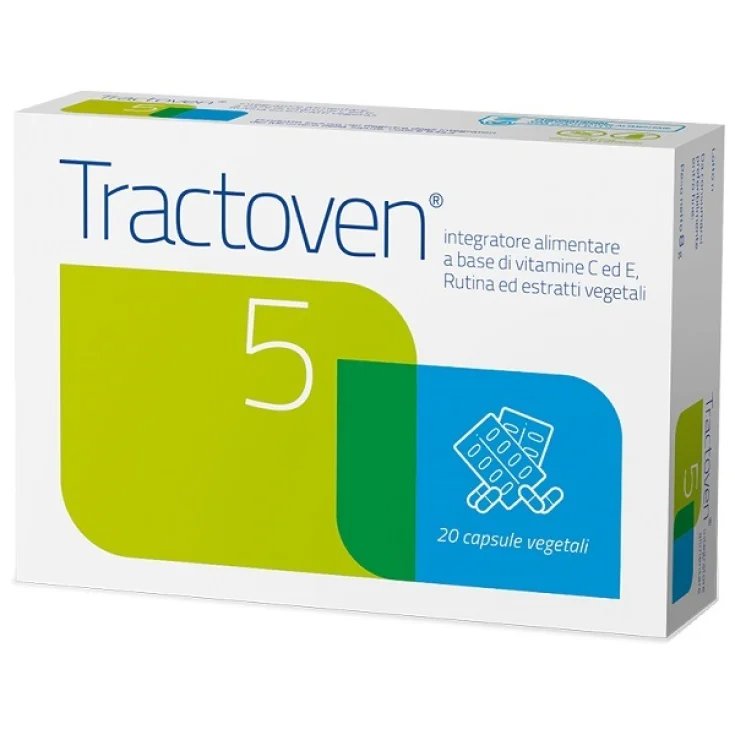 TRACTOVEN&reg; 5 EURONATIONAL 20 Capsule Vegetali