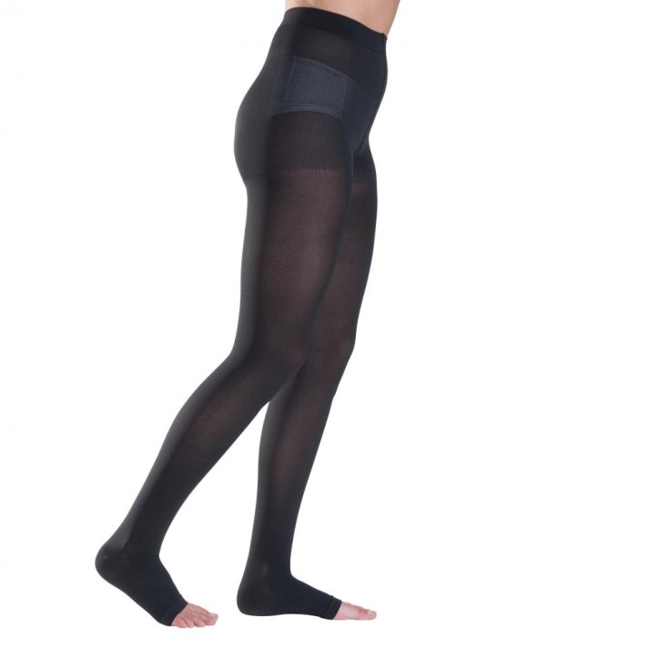 Mediplus Collant Corto Punta Aperta 212 Nero 3 Medi 1 Paio