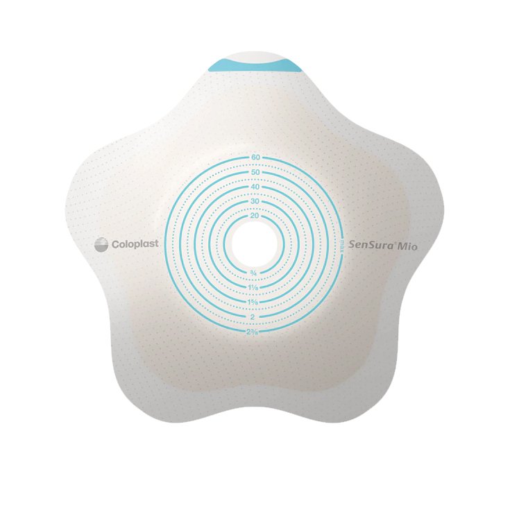 SenSura&reg; Mio Convex Flip Placca 60 40-55 Coloplast&reg; 5 Pezzi
