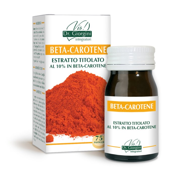 Beta-Carotene Estratto Titolato Dr. Giorgini 75 Pastiglie