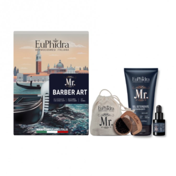 Mr BARBERART Cofanetto per barba perfetta EuPhidra