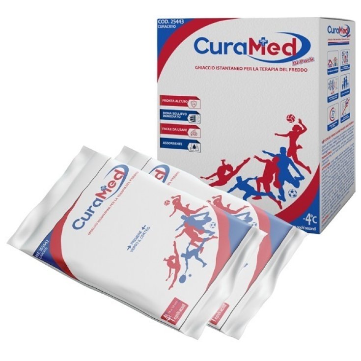 Ghiaccio Istantaneo 14x18cm Cura Cryo 1 Pezzo