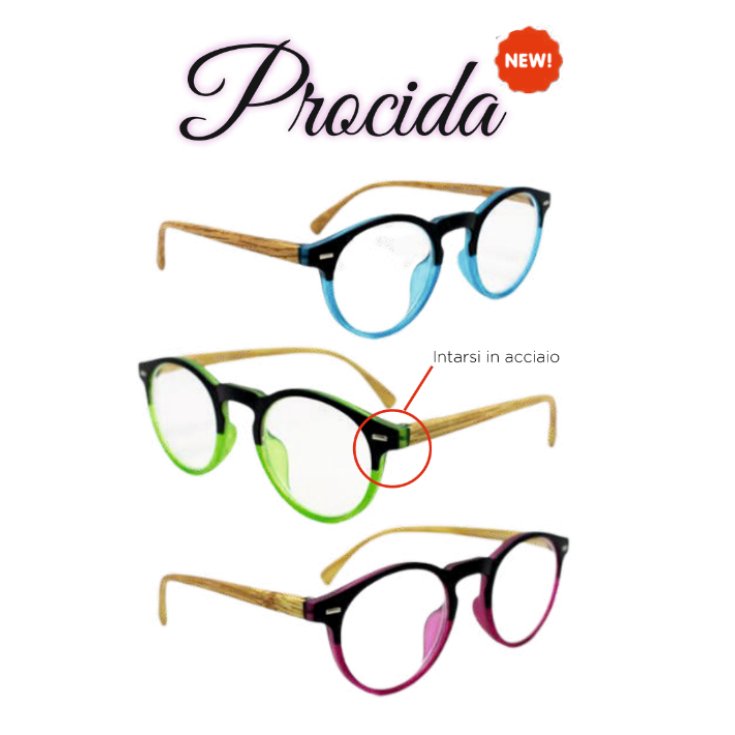 Occhiali Lettura Unisex Procida +2,00 Via Caracciolo