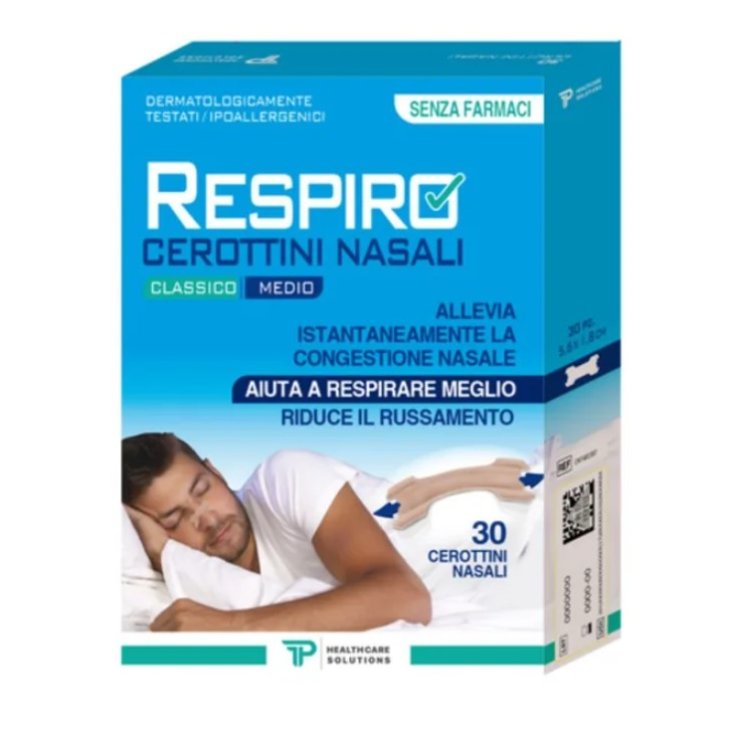 Respiro Cerottini Nasali Classico Medio FPHS 30 Pezzi