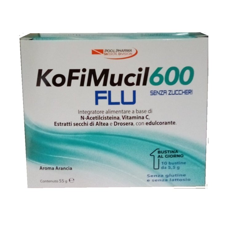 KoFiMucil 600 Flu Pool Pharma 10 Bustine