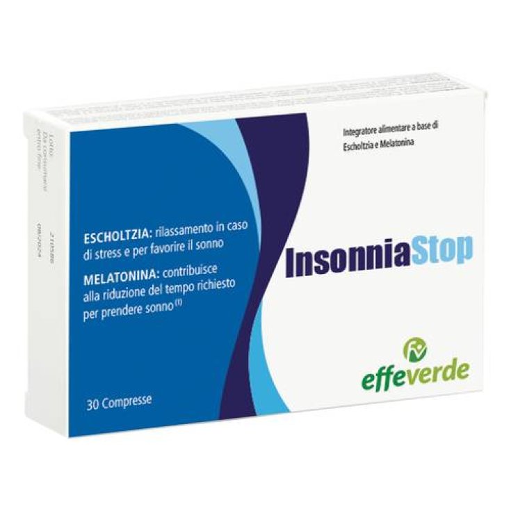 InsonniaStop EffeVerde 30 Compresse