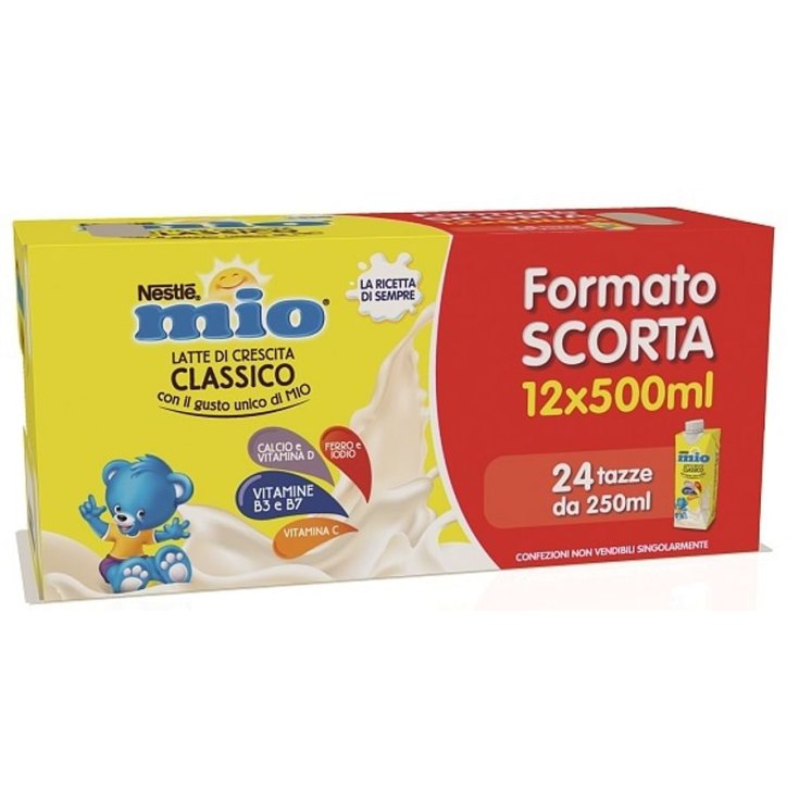 Mio Latte Di Crescita Classico Nestl&eacute; 12x500ml
