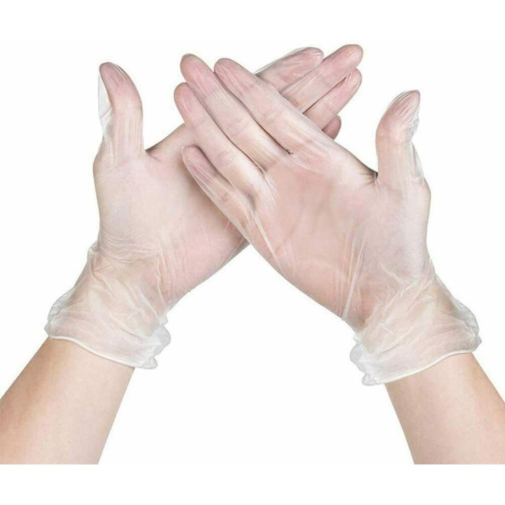 Guanti In Vinile Senza Polvere Confort Farmac-Zabban 100 Pezzi