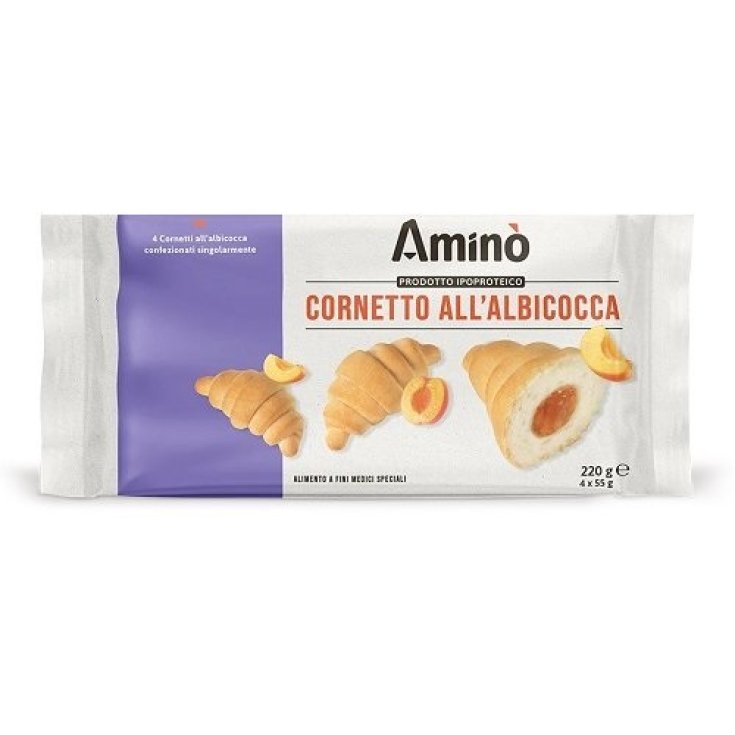 Cornetto All'Albicocca Amin&ograve; 4x50g