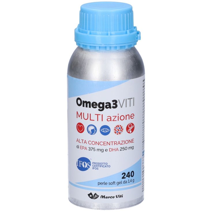 Omega 3 Viti Multi Azione Marco Viti 240 Perle Soft Gel