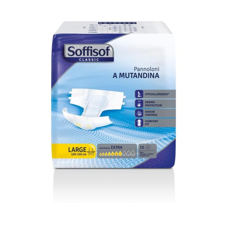 Pannoloni A Mutandina Classic Extra L Soffisof 15 Pezzi