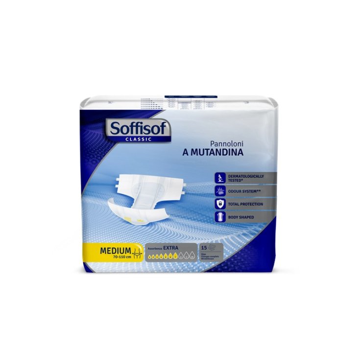 Pannoloni A Mutandina Classic Extra M Soffisof 15 Pezzi
