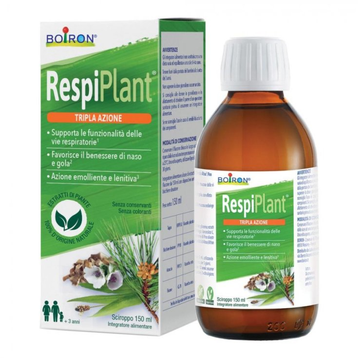 Respiplant&reg; Tripla Azione Boiron 150ml Con Omaggio