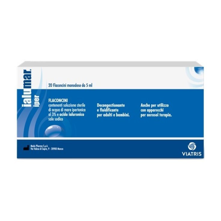 Ialumar Iper Soluzione Ipertonica 3% 20 Flaconcini Monodose