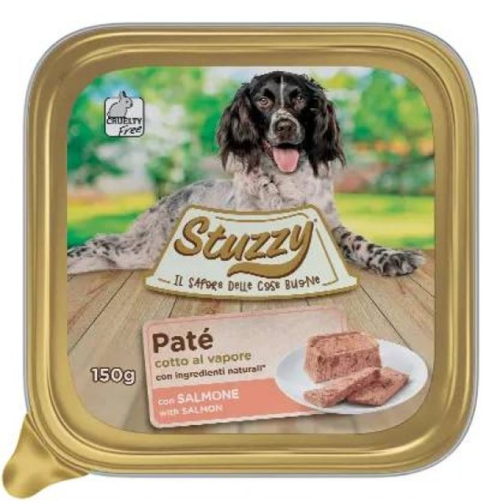 Pat&egrave; con Salmone per Cane Adulto&nbsp;Stuzzy 150g