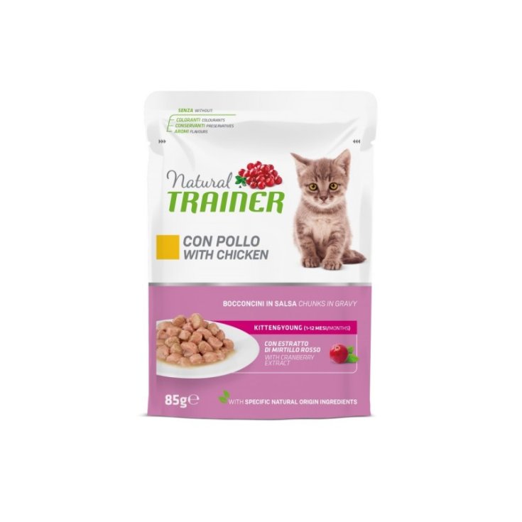Natural Kitten & Young Pollo Bocconcini in Salsa - 85GR