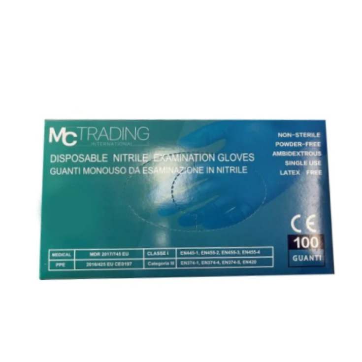Guanto Monouso Da Esaminazione In Nitrile L MC Trading 100 Pezzi