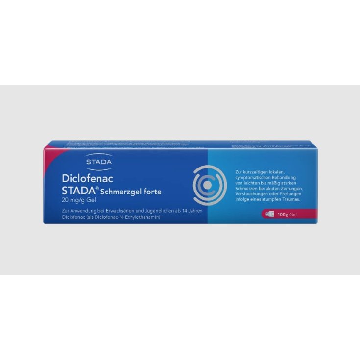 Diclofenac Stada 20mg/g Gel EG Stada 100g